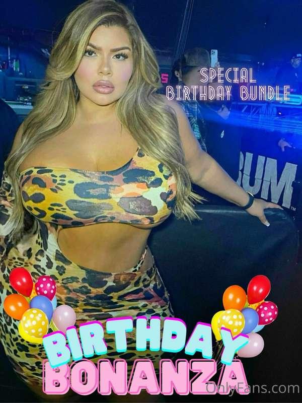 🎊IT'S MY BIRTHDAY WEEK🎊 I’m ready to get spoiled, and spoil ..