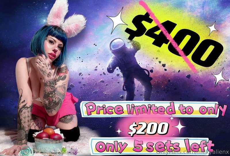 🇬🇧 Easter may hop away, but the treats stay! 🐰 My luscious $..