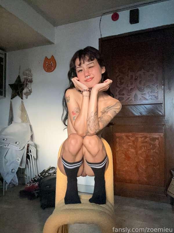 if u found me on Reddit, hi &lt;3 I’m Zoë AKA Cybersex Princess/God of Fuck and I try to post every day—sfw and nsfw.

A lil introduction ╰(・∇・╰)
I like a lot of things (cats, music, films, science) so I shitpost (and babble in my videos) a lot LOL. I’m a Filipina (from the Philippines) and I love it! I love being a Filipina slut! ^^ I swing all ways! I love both cocks and pussies 🤤 but I’m more attracted to women 👩🏻‍❤️‍💋‍👩🏼 

I’m 23 and studying Forensic Science in college. So, to be clear, I only do this part-time and mainly do it to fund my cats’ needs and my education. When you subscribe, you subscribe to see my content and not necessarily for engagement, but I do try to engage via comments and other platforms, and ONLY when I’m genuinely and really in the mood!

I am a genuine slut. I love posting naughty stuff online and I always have until people encouraged me to do Fansly and Reddit. I am not asking for your money. It is your choice if you want to opt for my free stuff or paid stuff.

All I really ask for you is to love me, praise me, jerk off to me bc I think all my content are cumworthy (人-ω･) and I hope u think the same~

so please, feel free to offer up your cum to me! and please, don’t forget to call me God of Fuck or your Cybersex Princess while you’re at it (ノ^о^)ノ

that’s the deal: I make u hard, u give me all ur cum, deal? ☆⌒(≧▽​° )

#fyp #Asian #Filipina #pierced #tattoo #skinny #petite #smalltits #tight #ass #shaved #pussy #socks