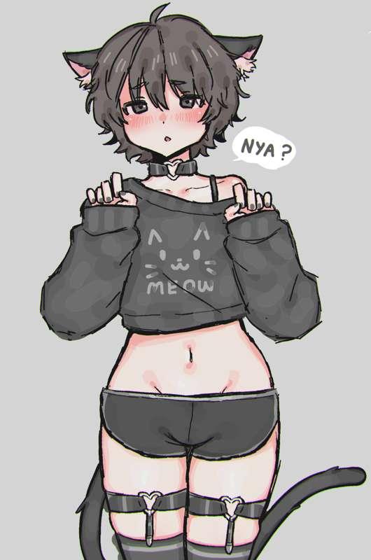 nya~ (bonus doodle)