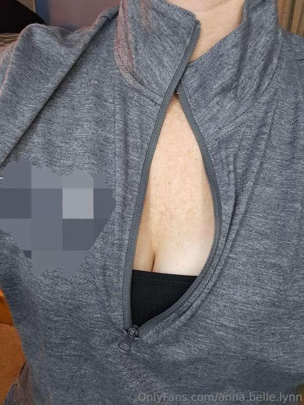 A little naughty getting ready for work