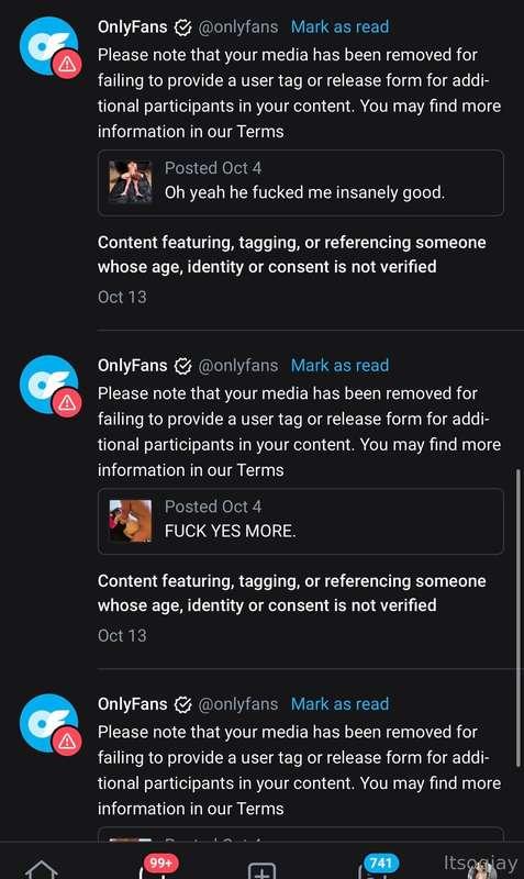 FUCK YOU ONLYFANS. Omg guys please bare with me they just de..