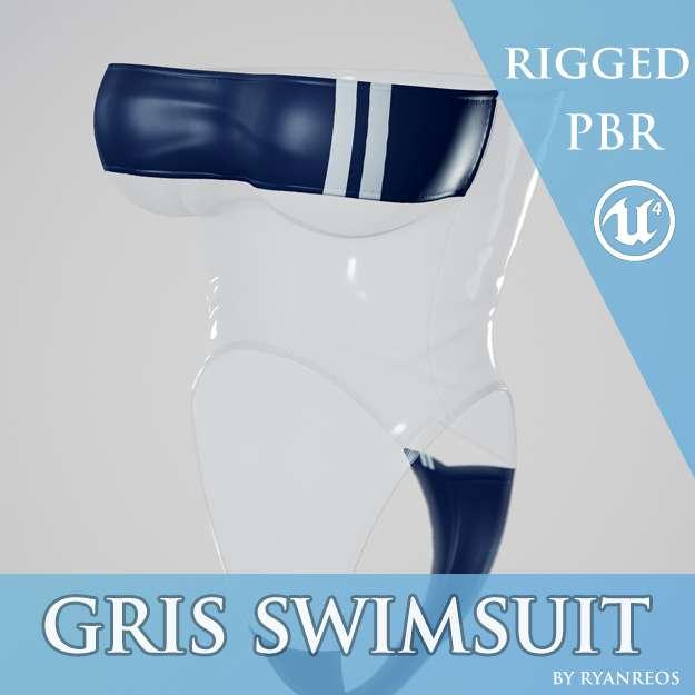 Free Release - Gris Swimsuit 