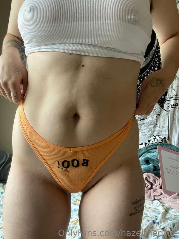 my new halloween undies came in 😈✨ gonna post more pictures ..