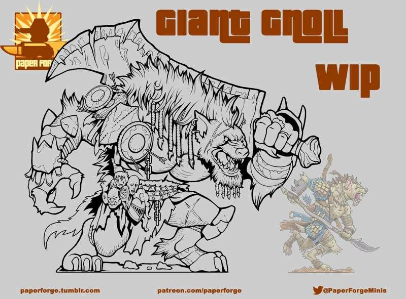 We Lied! Giant Gnoll!