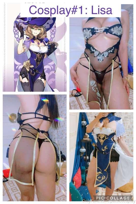 These are the cosplays I’m making for this month, Lisa from ..
