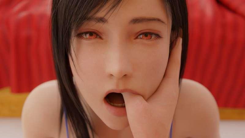 Tifa fucked on the beach (6 videos + 10 images)