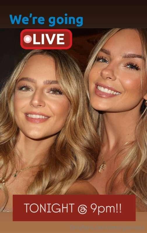 OF LIVE TONIGHT at 9PM with my girl @brycenelson 😈Watch two ..