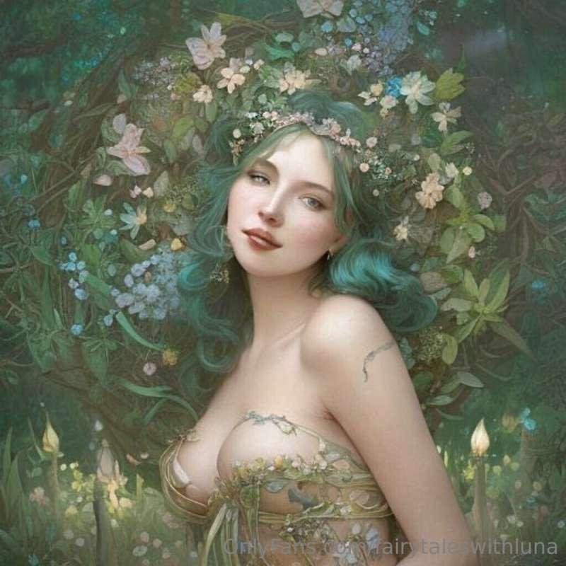 It's me as a big tiddy fairy queen! Kinda wish my boobs were..