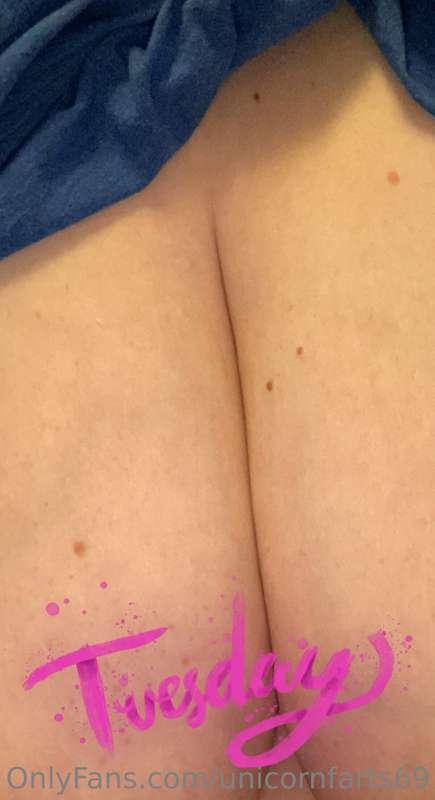 Just a sneak peek of the Titty Tuesday posting …