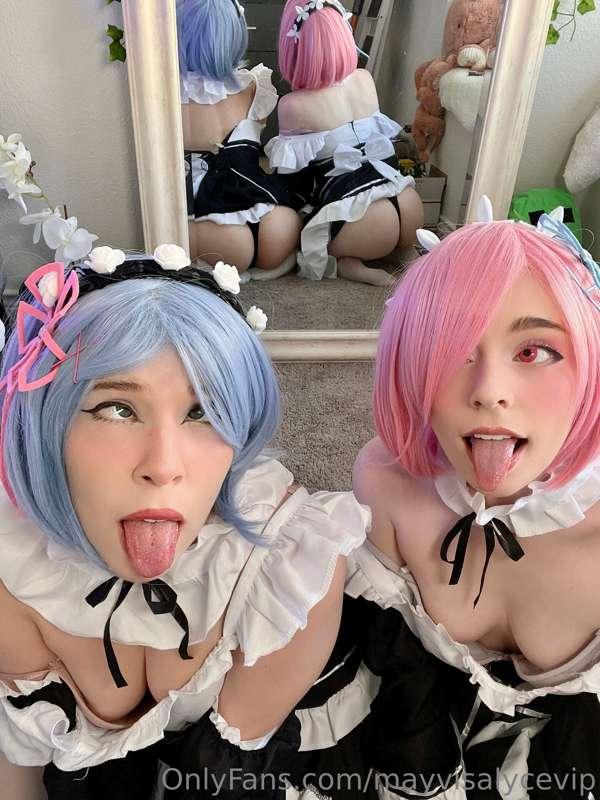 Rem and Ram content cumming soon!! Hope you’re excited 🥵🥵 @s..