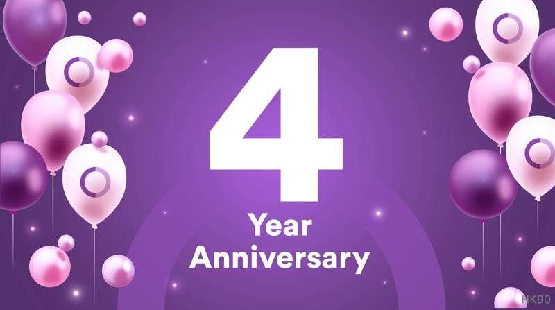 💜 Today is my ***4 year*** anniversary on OnlyFans!!! 🤍
🥳 In..