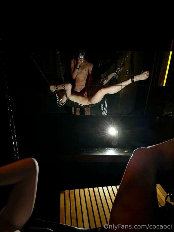 Met @timothee.regan in the club and he used me in the sling ..