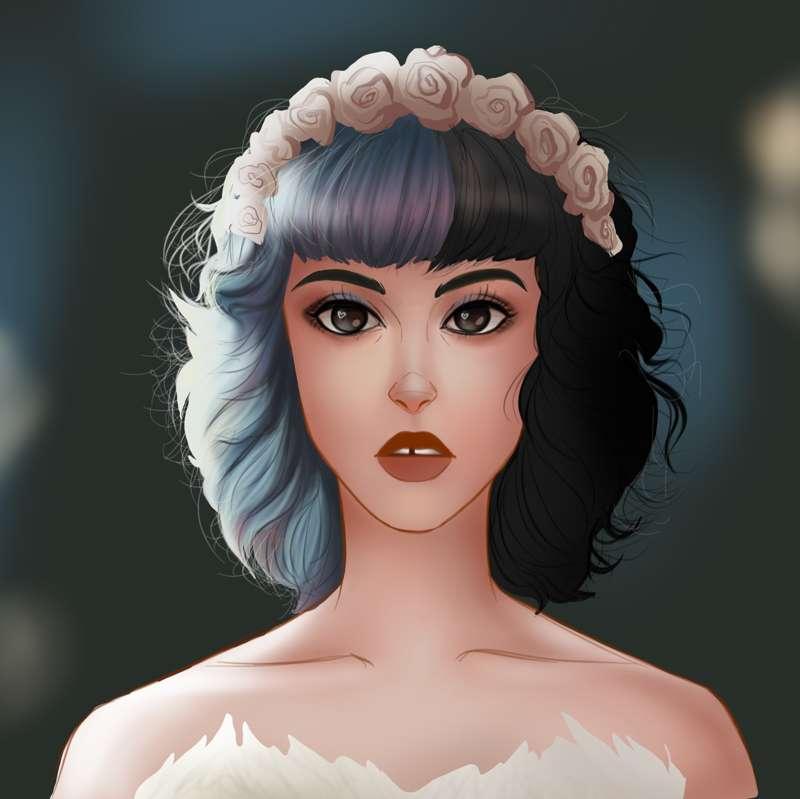 Melanie Martinez- Drawing study