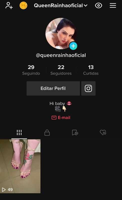 New/Novo TIKTOK. Follow me💋Siga-me💋
 @ queenrainhaoficial