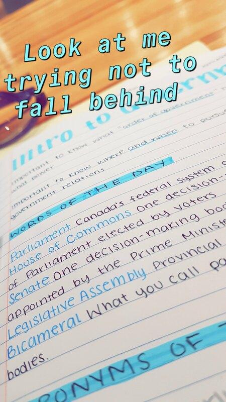 First week of classes done and dusted! It takes quite the ef..