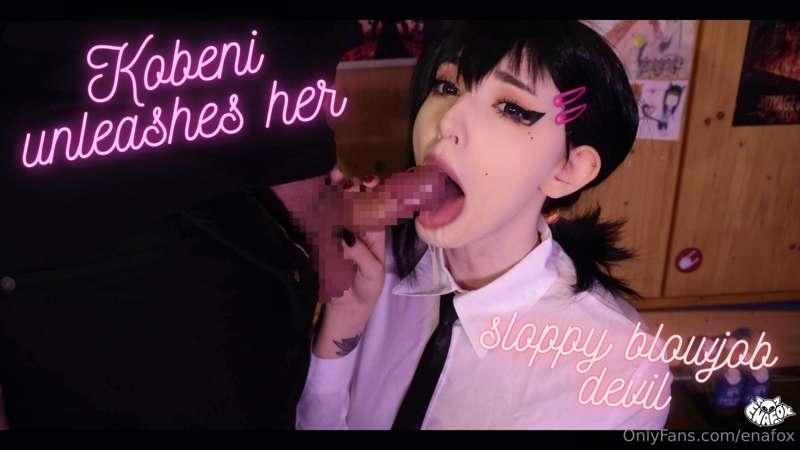 [Kobeni unleashes her SLOPPY BLOWJOB devil 💕💦]

My most INTE..