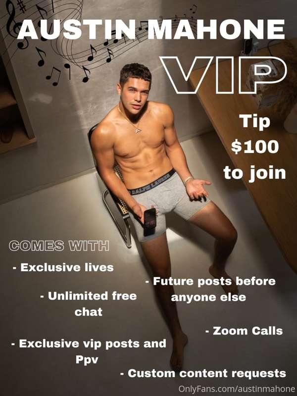 Reminder to join my VIP…would love to have more of you guys ..