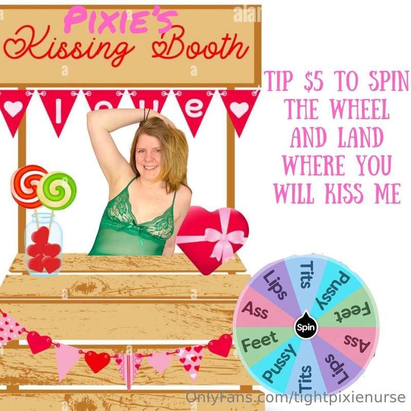 Come kiss me, babe? 💋
Spin my wheel and you’ll get a sexy pi..