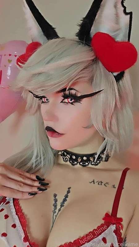 🐺❤️Sneak peek to loona Valentines stuff * without spoiling too much 😉* 

#cosplay #helluvabossloona #alt #valentinesday #vday 