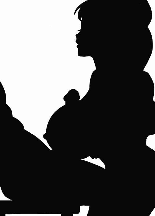 Tit job silhouette commission