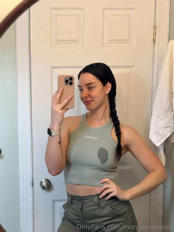 When you’re about to leave the house but get tooth paste on ..