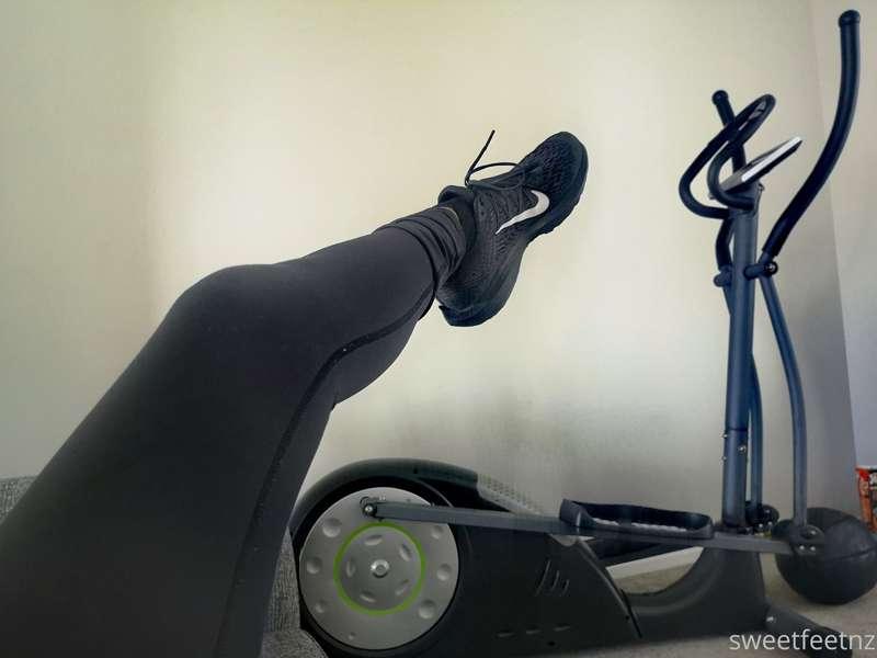 I bet you'd love my shoes, socks and feet after that sweaty ..