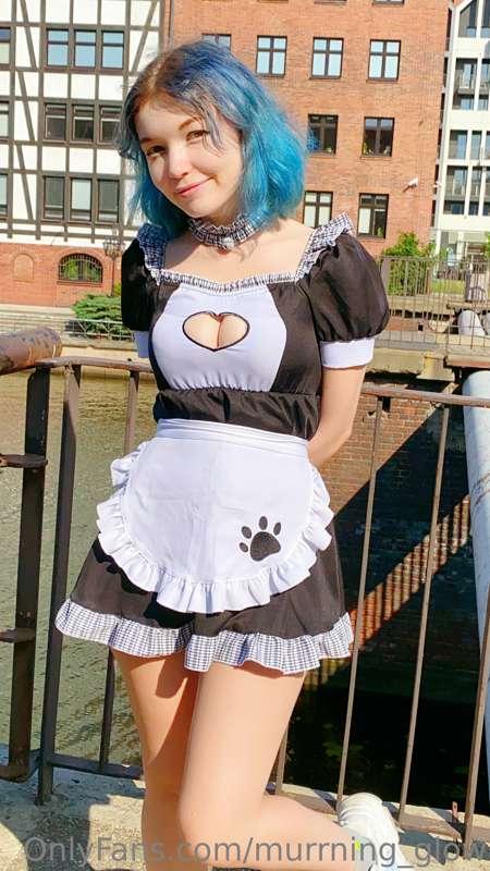 You ordered your favorite maid, and with a special cleaning ..