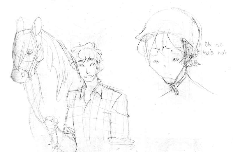 Captive Prince Horseback Riding AU