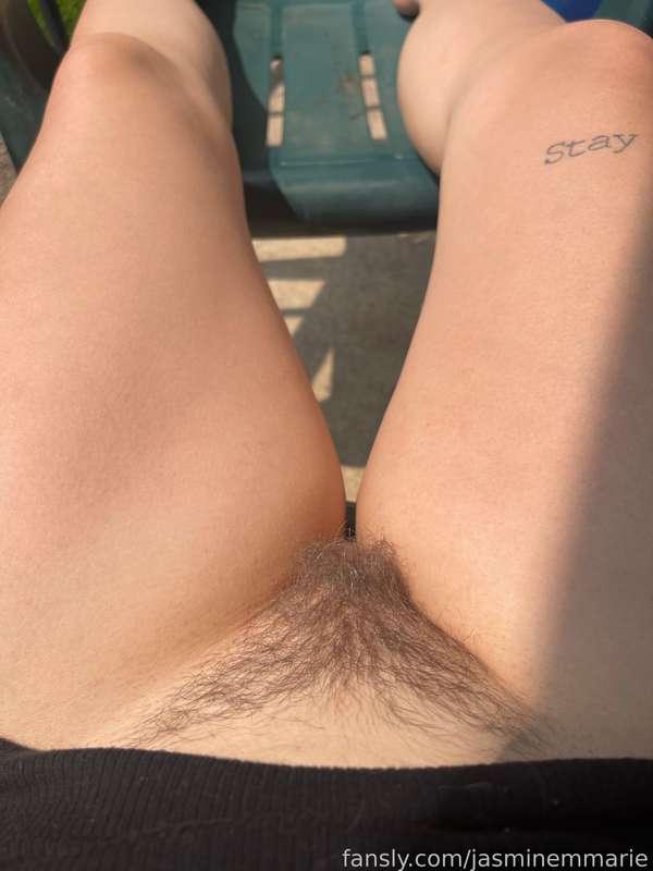 Sun-tanning my pussy on the patio 🌞

#hairypussy #hairy #fyp