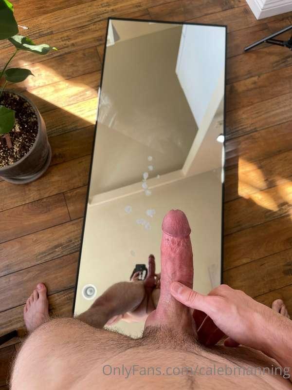 Was horny as fuck, and wanted to watch my self jerk off…You ..