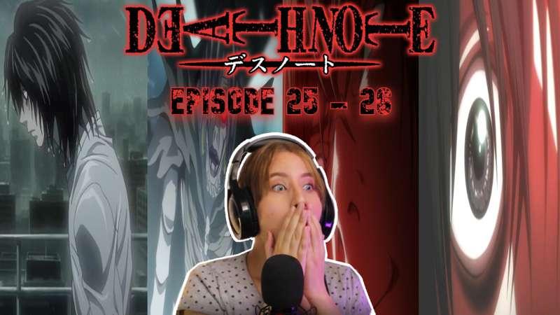 Death Note Episode 25 - 26 REACTION