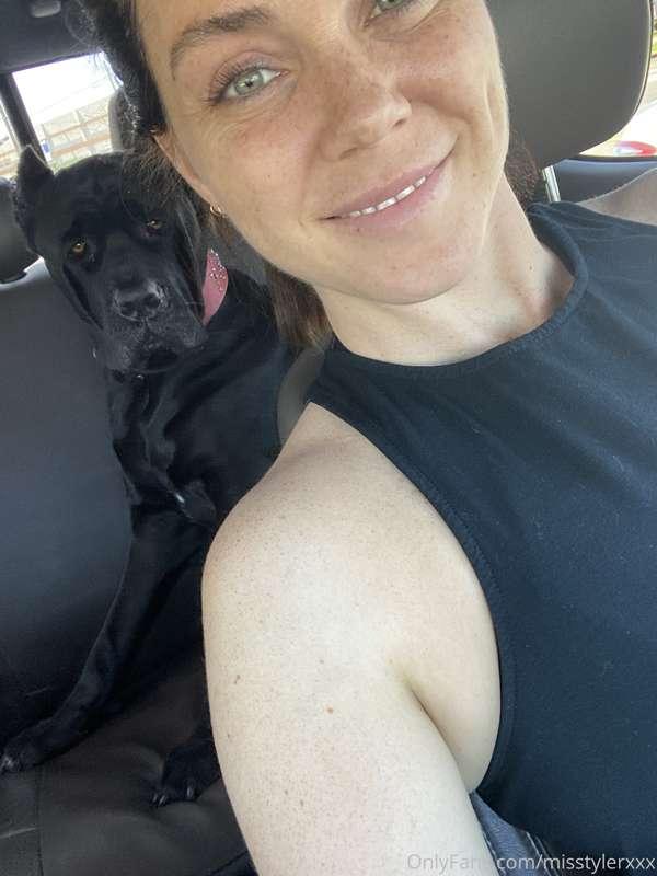 Running errands with my ride or die. Check your inbox to see..