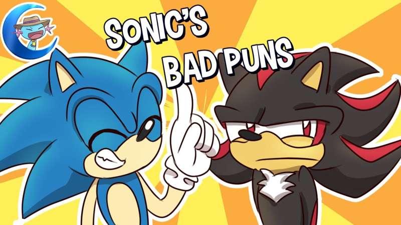 Sonic makes terrible puns
