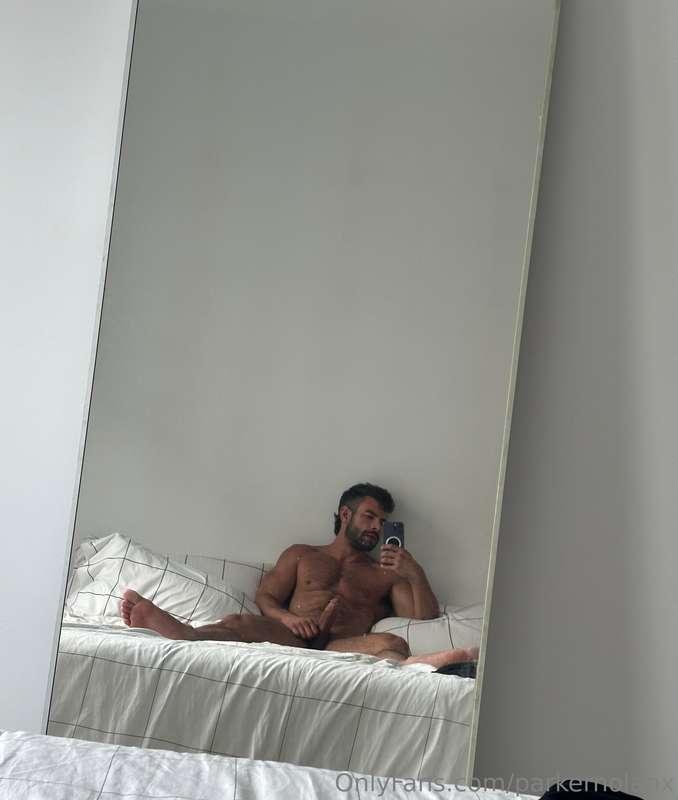 Meet me in bed when you get home from work?