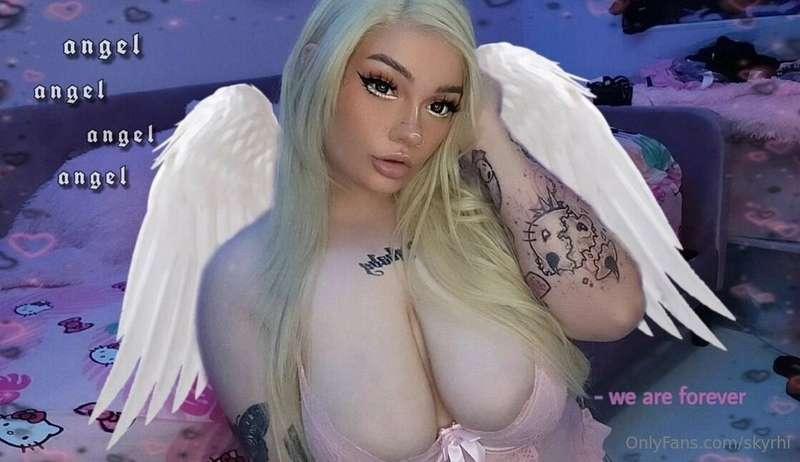 Fell from heaven 😇
