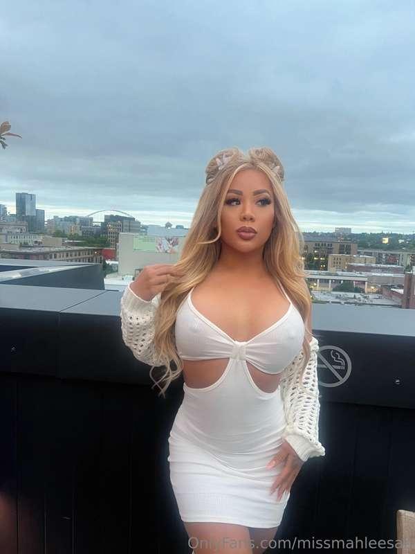 How do I look in white 🤍🥰