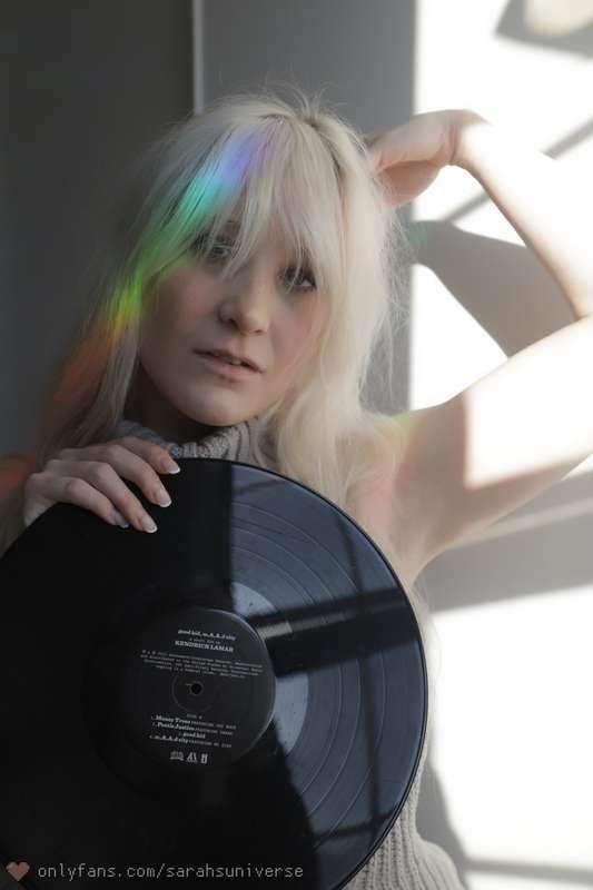 I got a window film that casts rainbows all over the room - ..