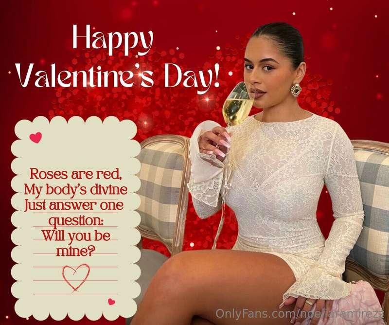 happy valentines day from me to you!!! Pay attention to your..