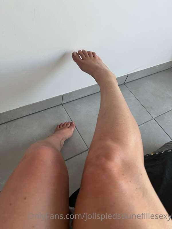 Petits pieds sans verni ce soir 😉