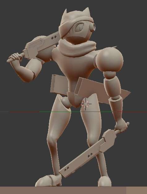 New character preview.