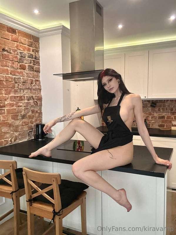 How about I make you breakfast in bed and wake you up with k..