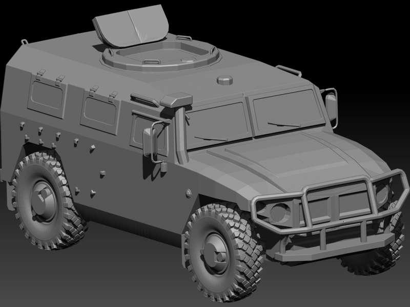 First armor model Wip (july set)