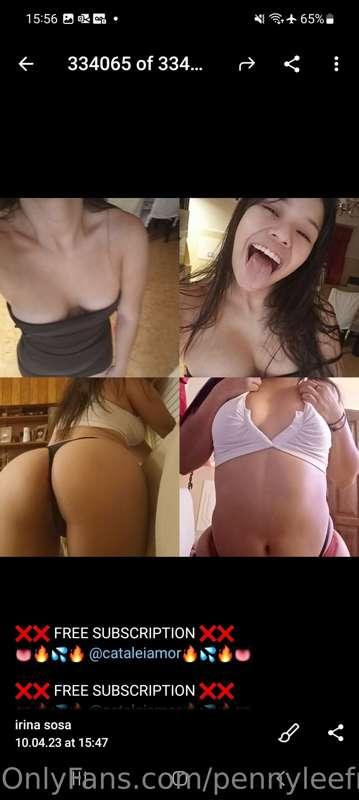 ❌❌ FREE SUBSCRIPTION ❌❌
👅🔥💦🔥 @cataleiamor🔥💦🔥👅

❌❌ FREE SUBSC..