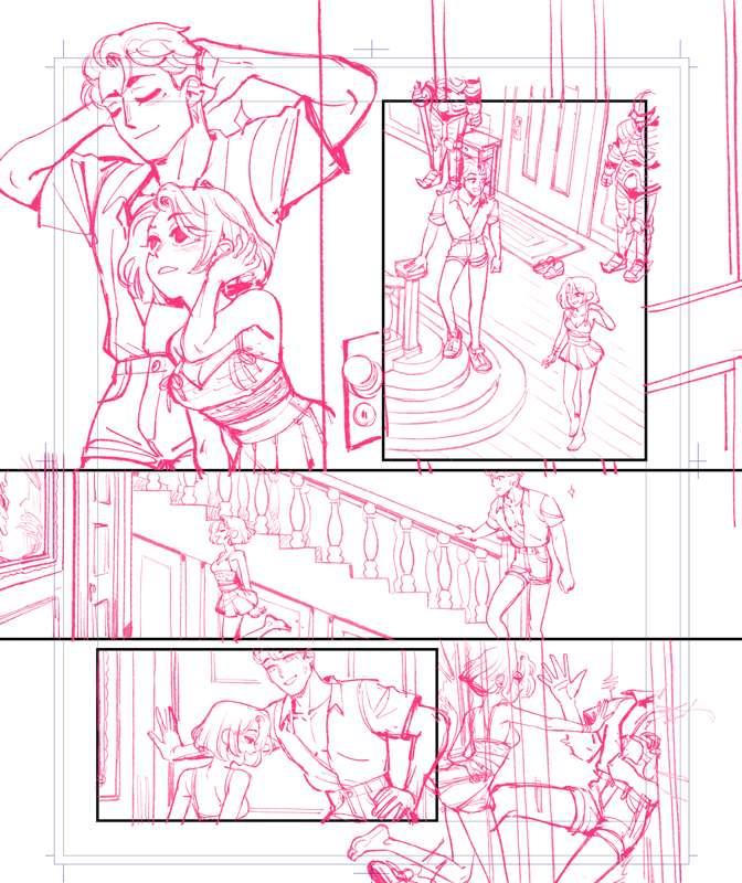 Chapter 9 / Page 1 pencils >:)