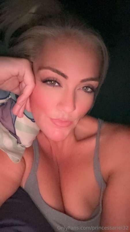 You wanna come lay with me?