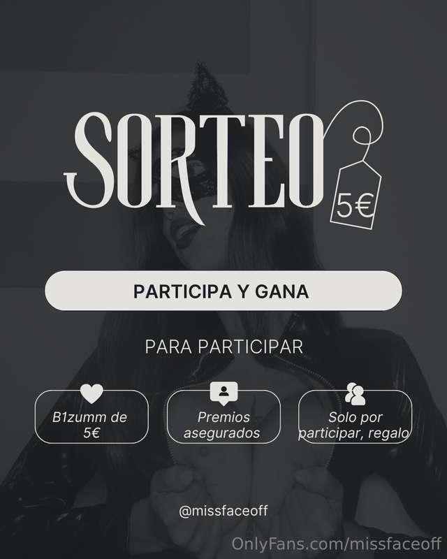 ‼️SORTEO‼️ YA SOMOS 3k FANS EN MI ONLY🥇 PRIMER PREMIO: Vídeo..