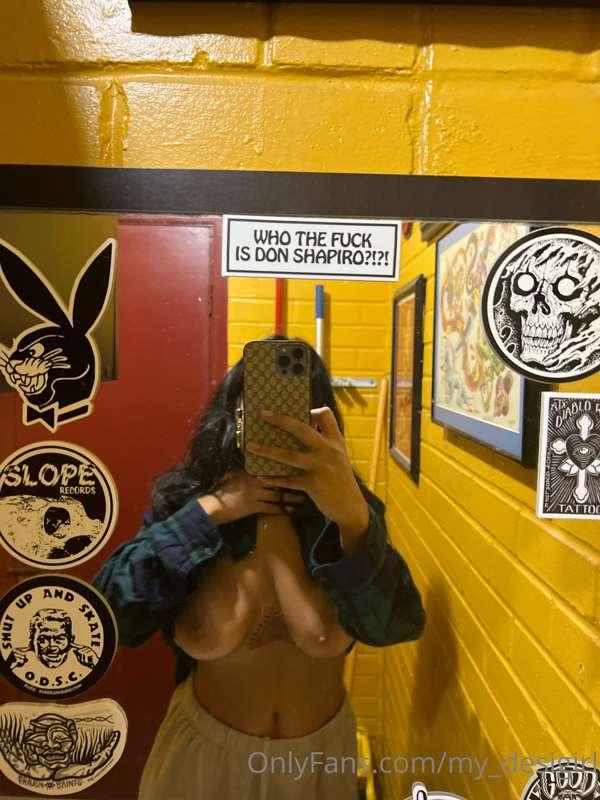 shitttty tattoo parlor bathrooms