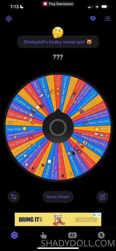 # ___BRAND NEW WHEEL SPIN___ 🎠‼️
## 🥳🥳🥳🥳 EVERYONE IS A WINNE..