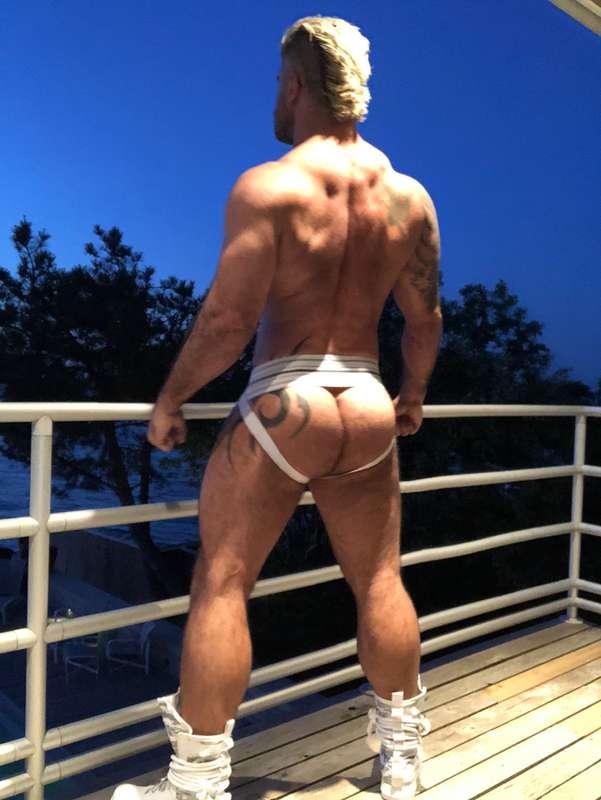 Fire island jock strapped